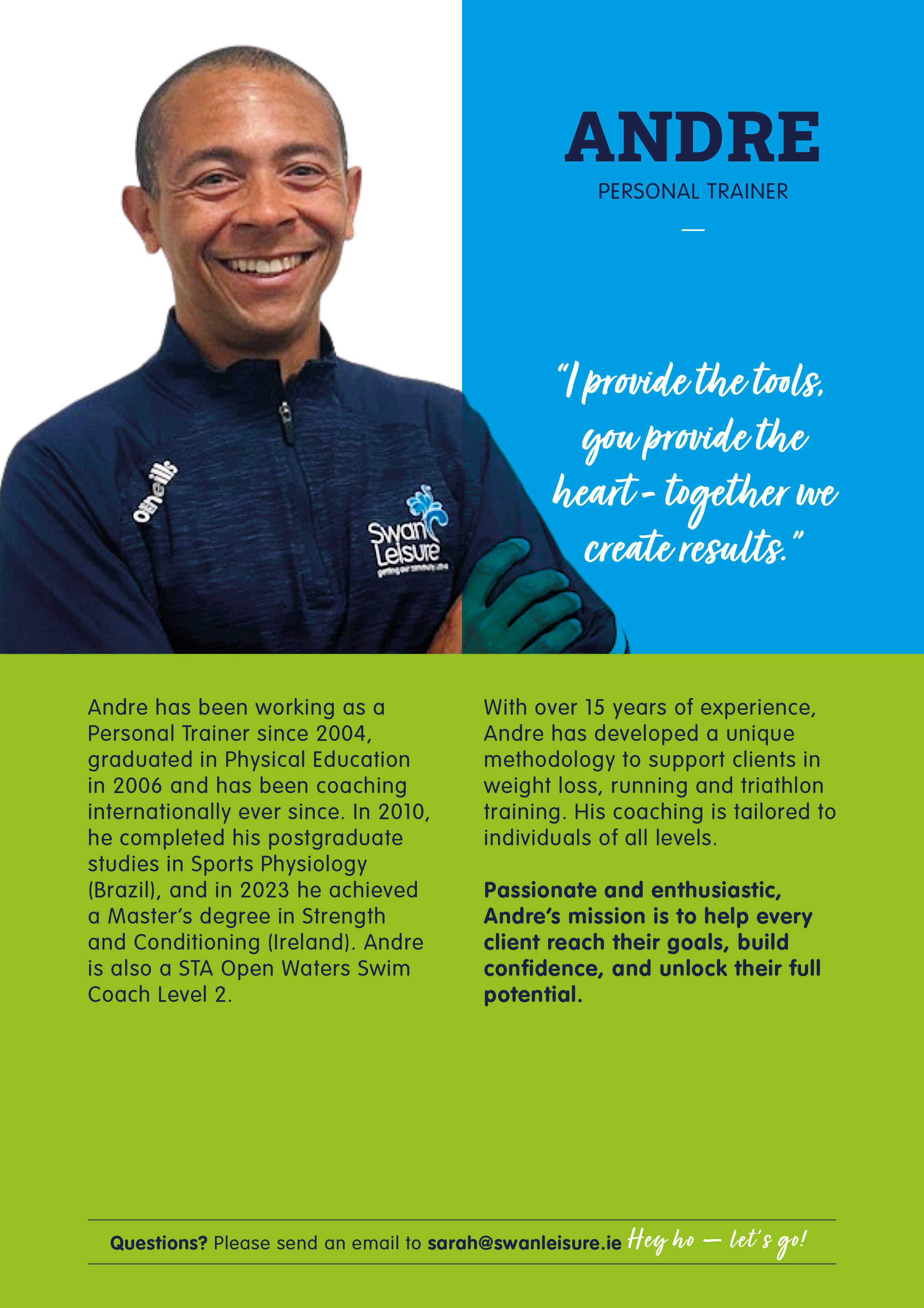 Andre - Swan Leisure Personal Trainer